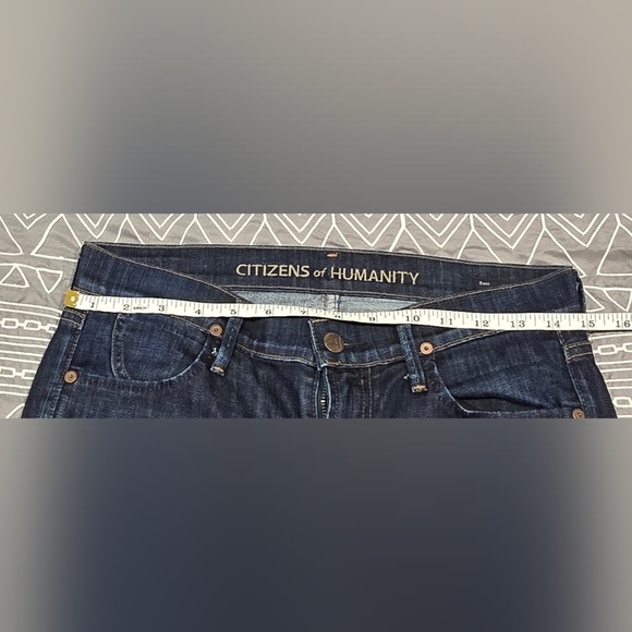 Citizens Of Humanity Dani Cropped  Straight Leg Jeans Size 28 - Picture 5 of 7